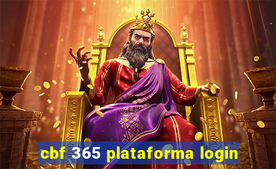 cbf 365 plataforma login